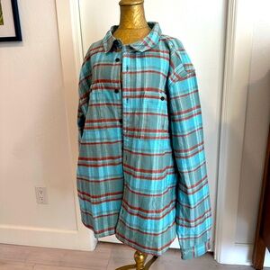 Beautiful flannel. Very warm.